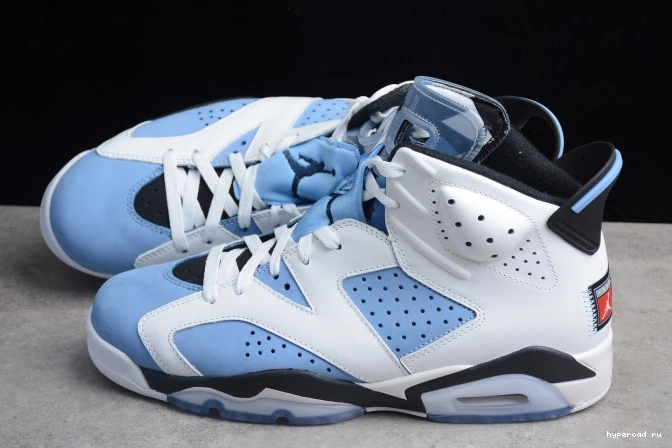 CT8529-410 Air 6 Jordan UNC 1029